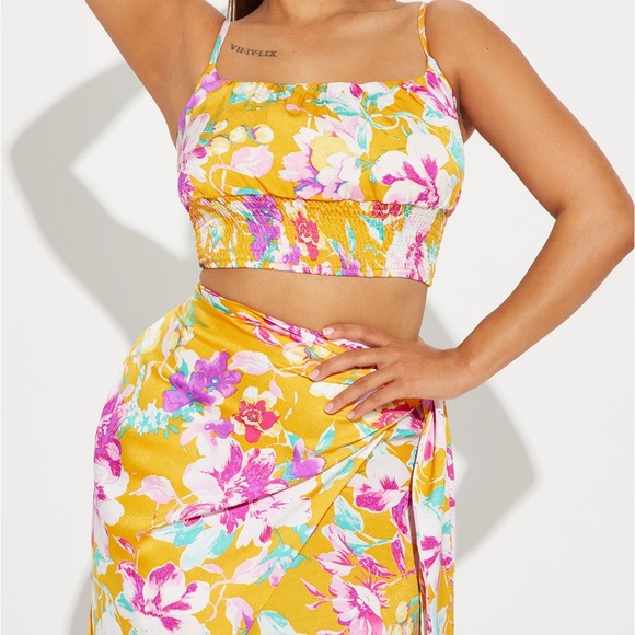 Floral Two-Piece Set - Picture 2 of 3